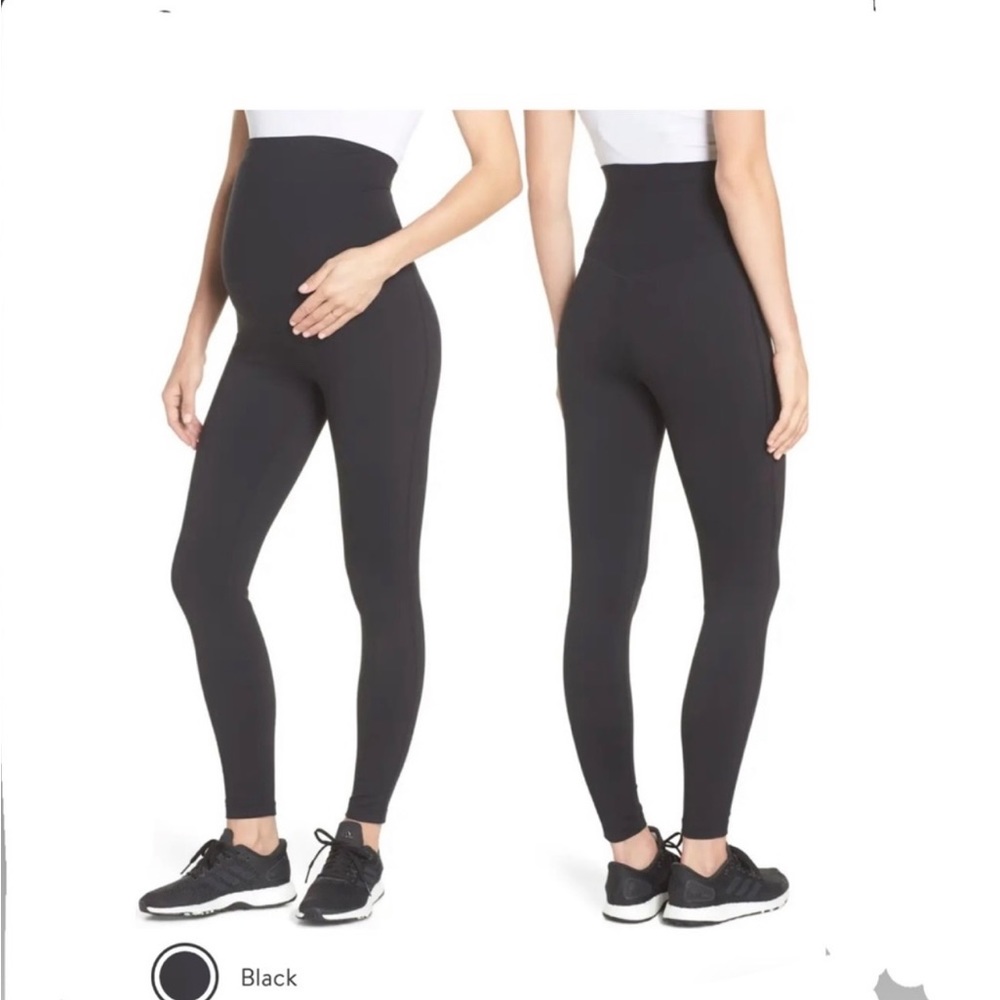 Zella Mamasana Live In Maternity Ankle Leggings M